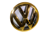 VW  Golf 6 Front Emblem Gold glänzend